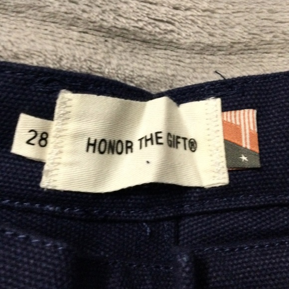 Honor the Gift Fairfax Twill Navy Pants Size 28 - Picture 10 of 12